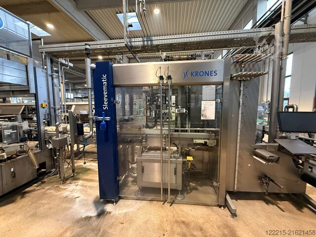 Krones, KHS Meypack, Kisters, Logopack påfyldningslinje for engangs glasflasker (1999) Krones, KHS Abfülllinie für Glasflaschen (Einweg)