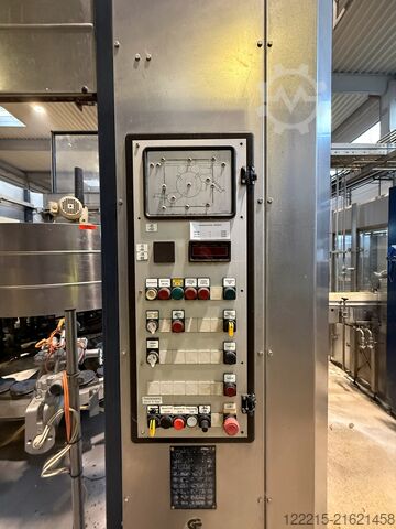 Krones, KHS Meypack, Kisters, Logopack påfyldningslinje for engangs glasflasker (1999) Krones, KHS Abfülllinie für Glasflaschen (Einweg)