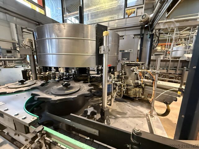 Krones, KHS Meypack, Kisters, Logopack påfyldningslinje for engangs glasflasker (1999) Krones, KHS Abfülllinie für Glasflaschen (Einweg)