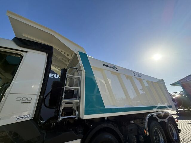Volquete Volvo FMX 500 FMX13 500 8X4 13L Eckige Mulde Kipper