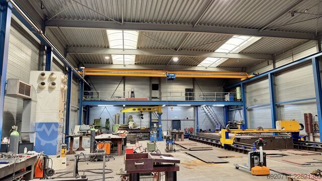 2x 16.240 mm / 5 toneladas + estructura de acero Abus Overhead crane