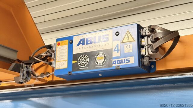2x 16.240 mm / 5 toneladas + estructura de acero Abus Overhead crane