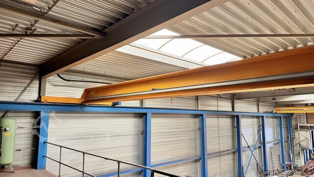 2x 16.240 mm / 5 toneladas + estructura de acero Abus Overhead crane