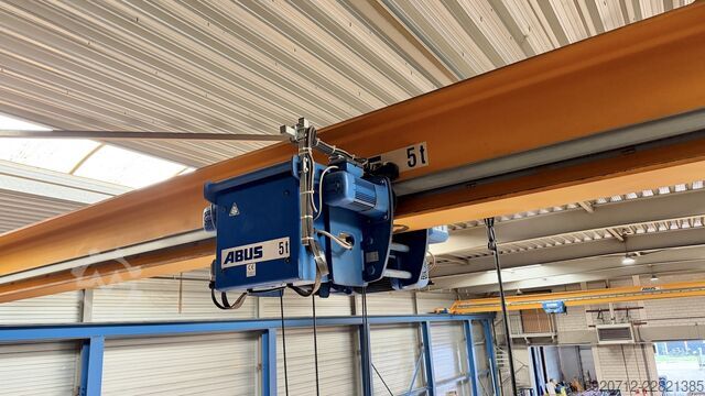 2x 16.240 mm / 5 toneladas + estructura de acero Abus Overhead crane