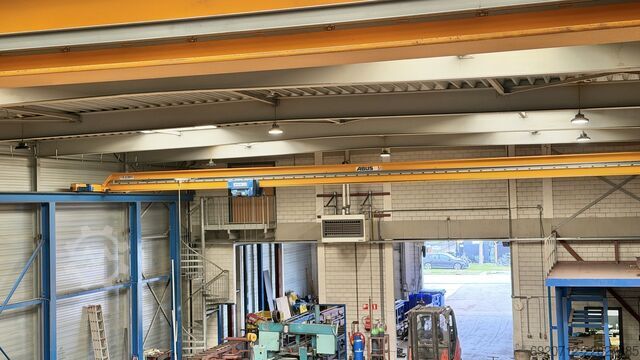 2x 16.240 mm / 5 toneladas + estructura de acero Abus Overhead crane