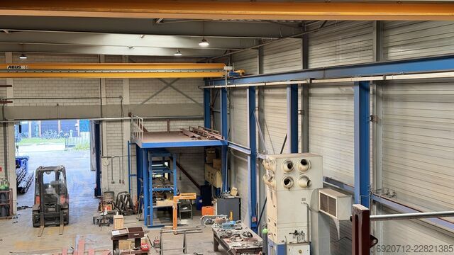 2x 16.240 mm / 5 toneladas + estructura de acero Abus Overhead crane