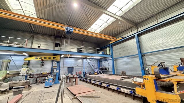 2x 16.240 mm / 5 toneladas + estructura de acero Abus Overhead crane