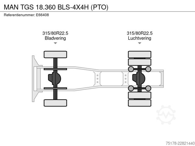 Standard-SZM MAN TGS 18.360 BLS-4X4H (PTO)