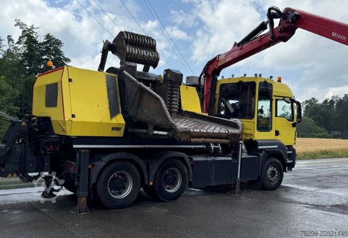 Gru montata su autocarro MAN TGS 33.480 6x4 Chippo 5010 / Swiss-Vehicle