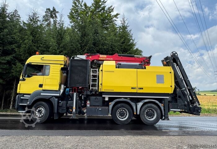 Gru montata su autocarro MAN TGS 33.480 6x4 Chippo 5010 / Swiss-Vehicle