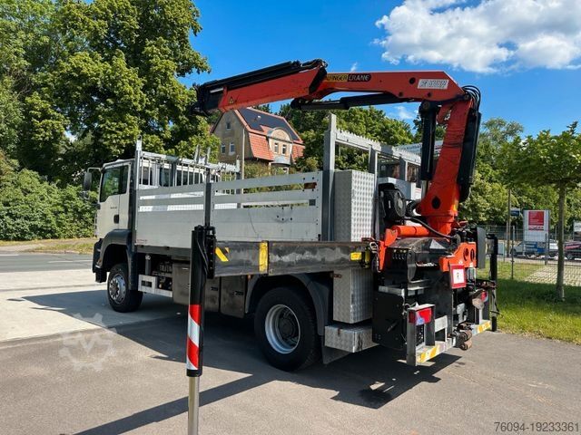 Teherautóra szerelt daru MAN TGA 18.310 4x4 KRAN 21m FUNK AHK