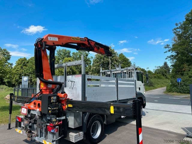 Teherautóra szerelt daru MAN TGA 18.310 4x4 KRAN 21m FUNK AHK