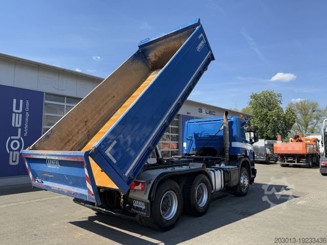 Sklápěcí vůz SCANIA P 450 6x4 Dreiseitenkipper DAUTEL