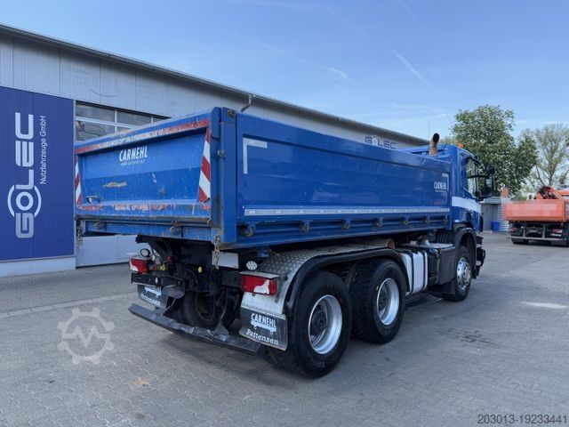 Tre-sidet tipbil SCANIA P 450 6x4 Dreiseitenkipper DAUTEL