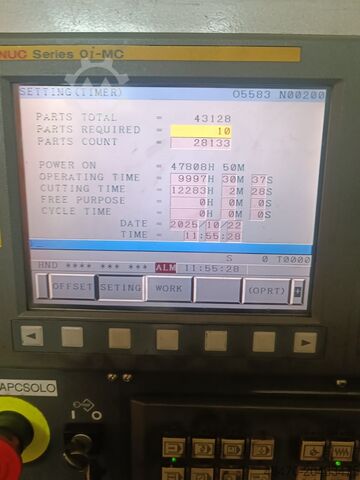 Lodret bearbejdningscenter BFW Vajra BMV80 TC24