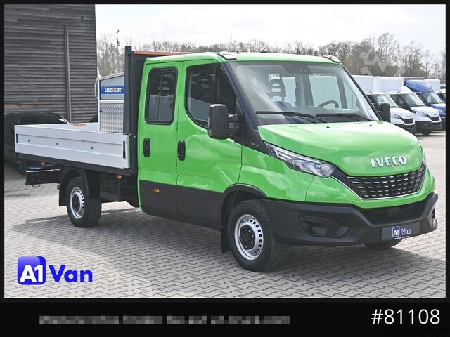 Furgão pick-up IVECO Daily 35S16 Doka Pritsche, AHK, Hi-Matic, 7-Sitzer