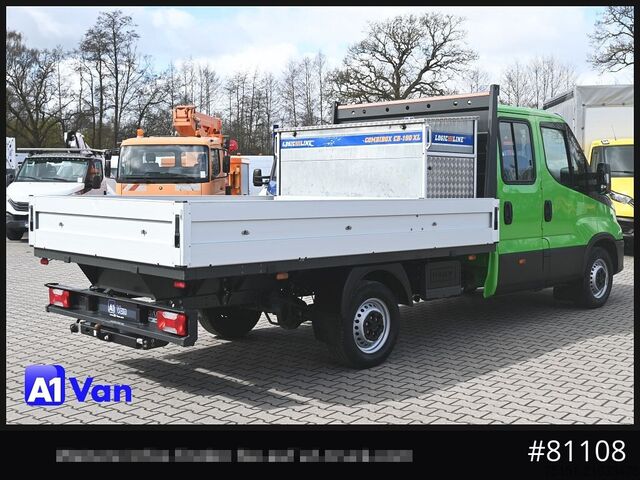 Furgão pick-up IVECO Daily 35S16 Doka Pritsche, AHK, Hi-Matic, 7-Sitzer