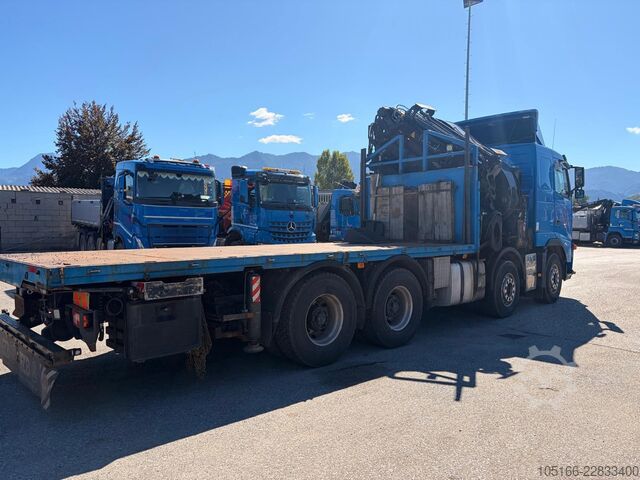 Jeřáb na nákladním automobilu Volvo FH 480 + Effer 850 6S