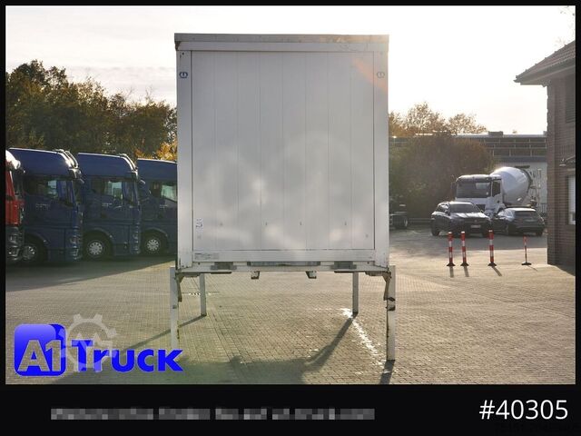 Výměnná nástavba s plošinou a plachtou KRONE Wechselbrücke 7,45, Code XL, guter Zustand