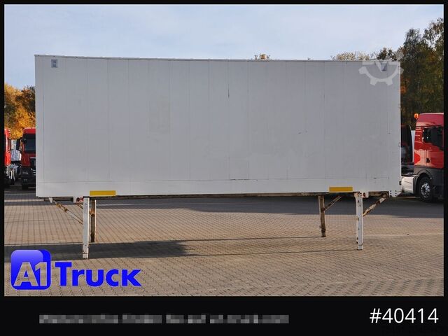 Výměnná nástavba s boxovou konstrukcí KRONE BDF 7,45 Wechselbrücke, Portaltür, Holzverkleidung innen