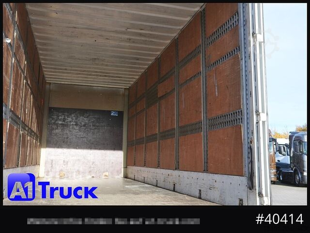 Caja intercambiable con estructura de caja KRONE BDF 7,45 Wechselbrücke, Portaltür, Holzverkleidung innen