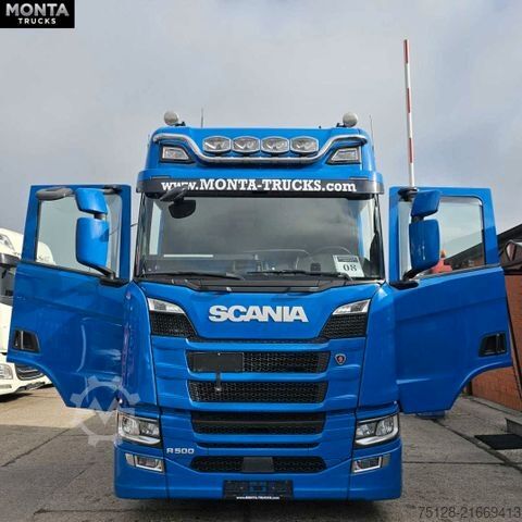 Standard tractor unit SCANIA R500, Retarder, Euro6, Standklima, TÜV, 1.Hand