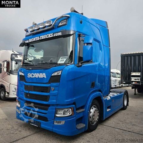 Standard tractor unit SCANIA R500, Retarder, Euro6, Standklima, TÜV, 1.Hand