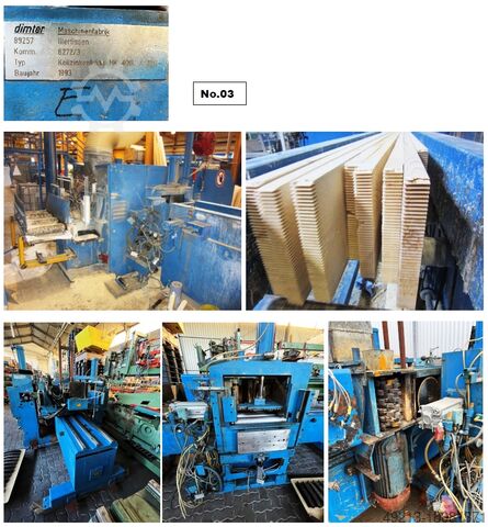 Package finger jointing system DIMTER HK 400