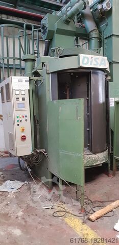 Zandstraalinstallatie DISA shot blast SPH 2-5.5/12