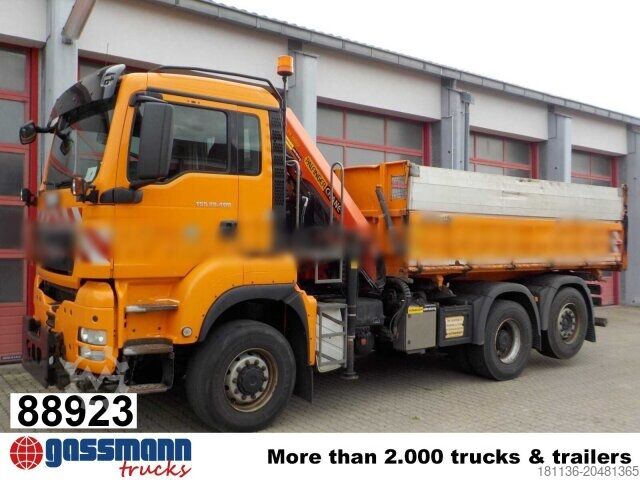 Kipper LKW MAN TGS 28.400 6X4-4 BL, Lenk-/Lift,