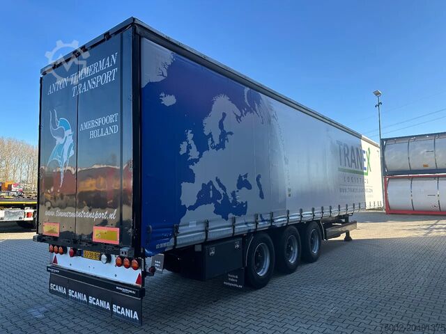 Schiebeplanen Krone BPW + Trommelbremsen / Innenhöhe 2.75m / Rungta...