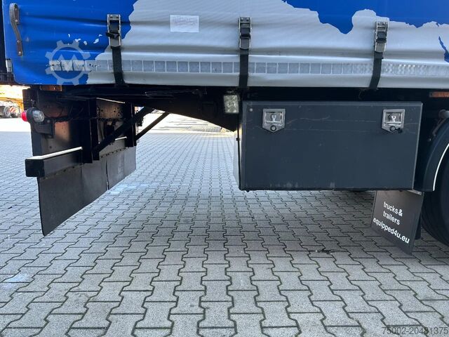 Schiebeplanen Krone BPW + Trommelbremsen / Innenhöhe 2.75m / Rungta...