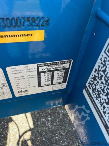 Containertransport Pacton N/A Multi - All containers / Disc Brakes / 2x L...