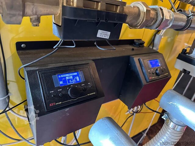 Mobil konténerkazánház (pellet / biomassza) Pereko KSR 130 / Ba-120 (120-130 kW)