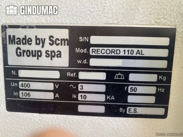 SCM Record 110AL SCM Record 110AL