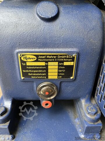 Zuigercompressor Josef Mehrer A3V