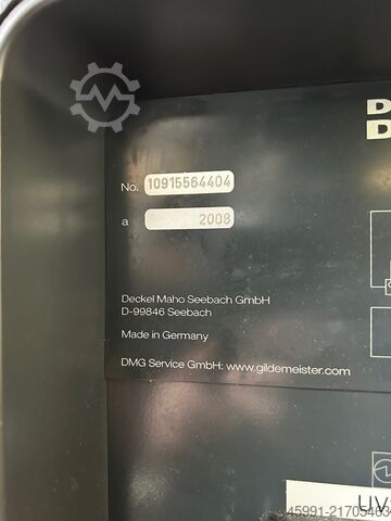 Universal-Bearbeitungszentrum Deckel Maho DMU 50 Evo Linear, 5 axis