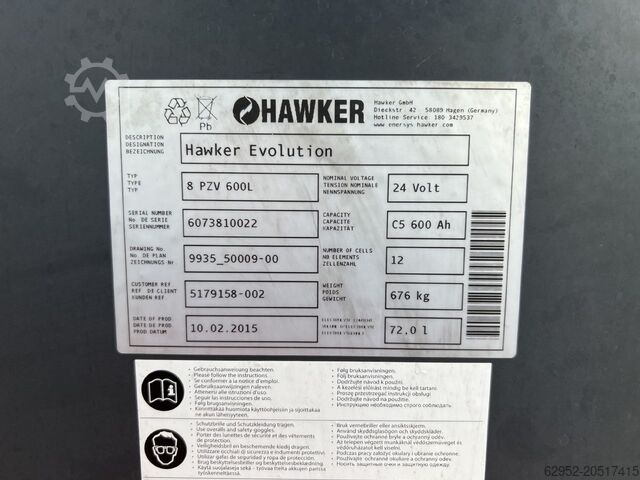 Electric 3-wheel forklift Toyota 7 FBEST 15