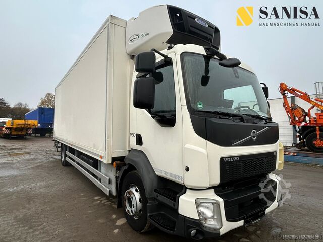 Koelwagen met kastopbouw Volvo FL 250/Carrier Supra 1250MT/LBW Wüllhors