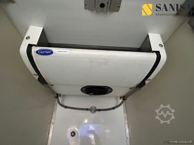 Koelwagen met kastopbouw Volvo FL 250/Carrier Supra 1250MT/LBW Wüllhors