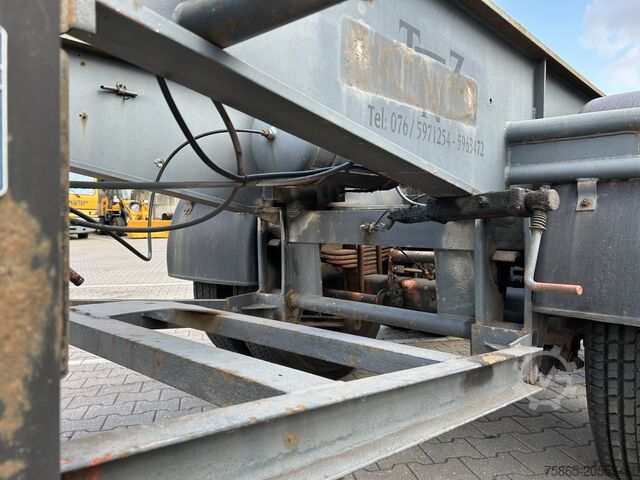 Transport kontenerowy Fruehauf ED 24 / 2 as Blad - Spring / Container 20 FT / ...