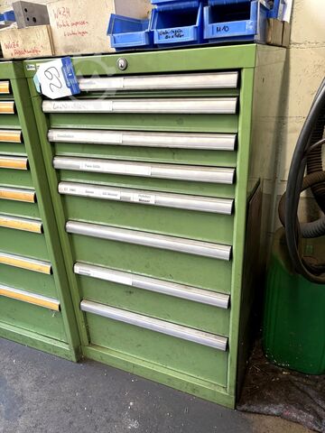İçeriğiyle birlikte atölye çekmeceli dolap LISTA Workshop Drawer Unit with contents