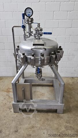 Szűrőrendszer Bollazi & Co AG Edelstahl Druckfilter Nutsche Ø 600 mm