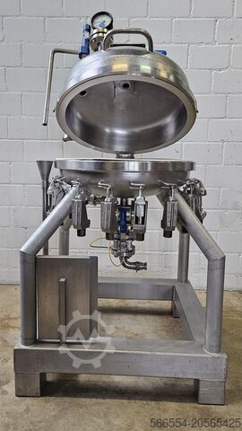 Szűrőrendszer Bollazi & Co AG Edelstahl Druckfilter Nutsche Ø 600 mm