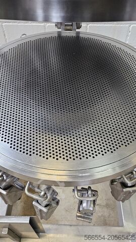 Szűrőrendszer Bollazi & Co AG Edelstahl Druckfilter Nutsche Ø 600 mm