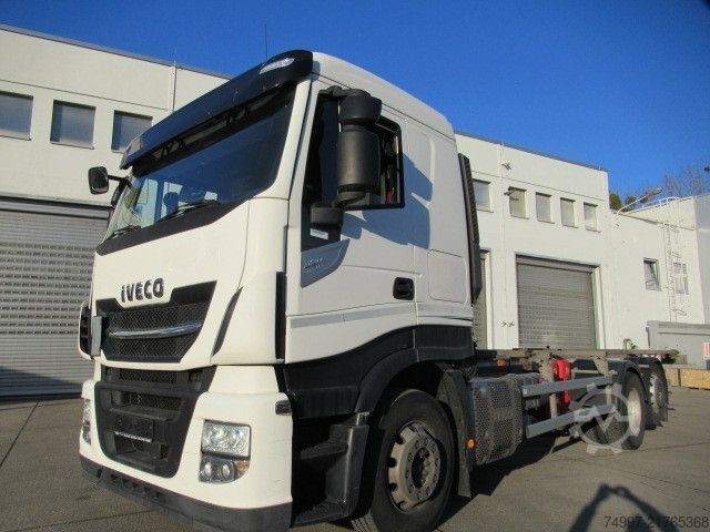 Camion con cassone intercambiabile IVECO AS260S42Y/FP CM / Intarder / Standklima