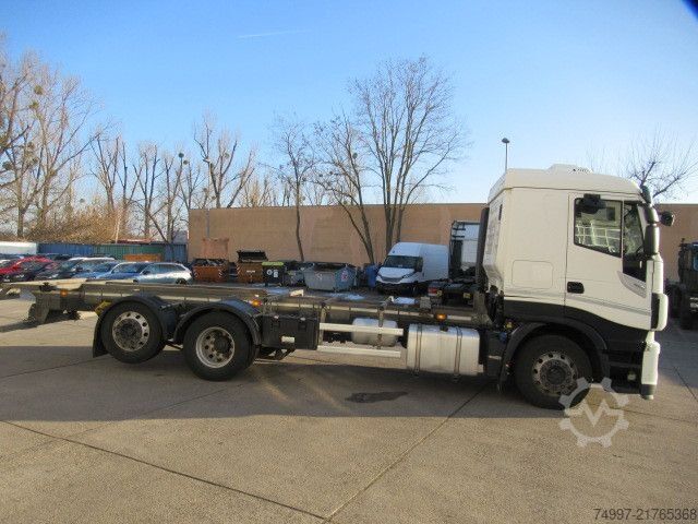 Camion con cassone intercambiabile IVECO AS260S42Y/FP CM / Intarder / Standklima