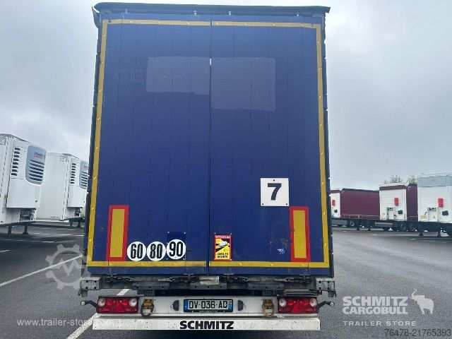 Semirimorchio con telone Schmitz Cargobull Curtainsider Mega