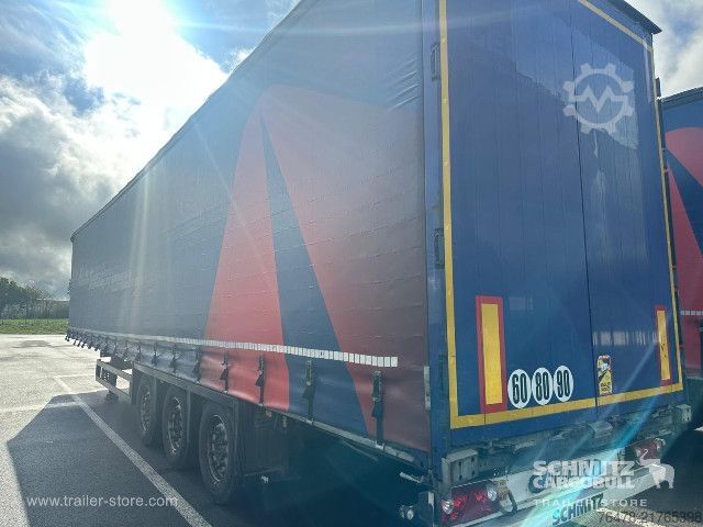 Semirimorchio con telone Schmitz Cargobull Curtainsider Mega