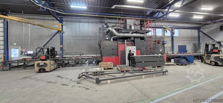 Mașină de sablare cu acțiune rotativă Poltech PME 1500x1000